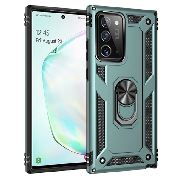 Bofink Combat Samsung Galaxy Note 20 kotelot - Tummanvihreä Green