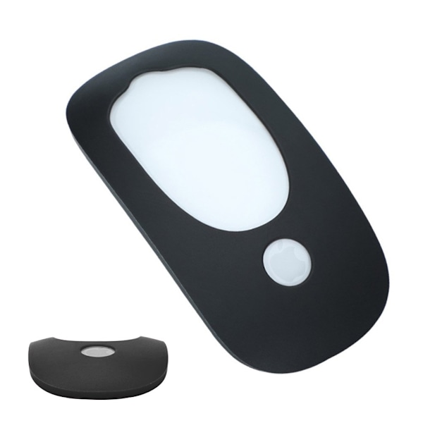 Apple Magic Mouse 2 / Mouse 1 silikoneovertræk - Sort Black