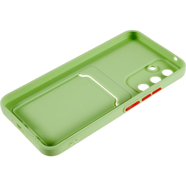 Samsung Galaxy A54 skal med korthållare - Grön Grön