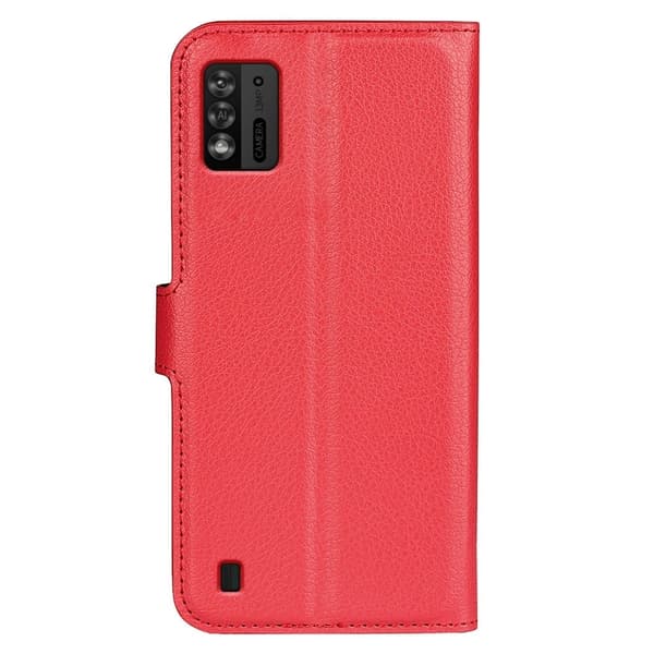 Classic ZTE Blade A52 Lite Läppäkotelo - Punainen Red