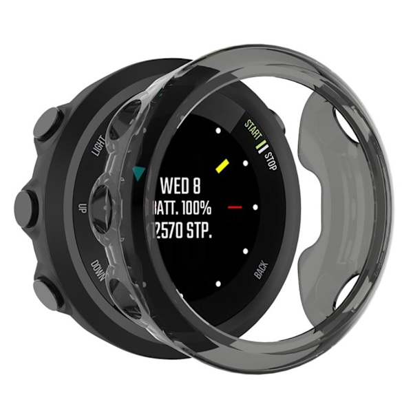 Garmin Forerunner 45 joustava kestävä kotelo - Musta Black