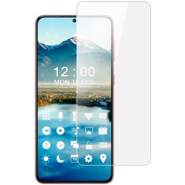 IMAK ARM ultraklar skærmbeskyttelse til Samsung Galaxy S21 FE Transparent
