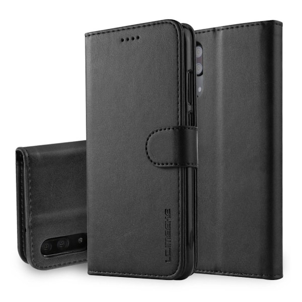 LC.IMEEKE Huawei P20 Pro nahkainen suojakotelo - Musta Black