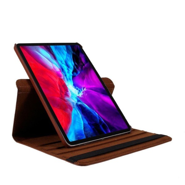 iPad Air (2020) 360 graders rotatable læder etui - brun Brown