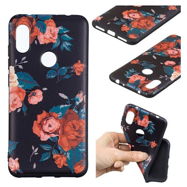 Xiaomi Redmi Note 6 Pro Mönsterfodral - Levande Blommor multifärg