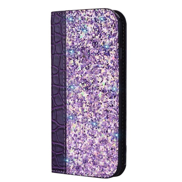 iPhone Xs Max krokotiili iho synteetti nakainen lompakko suojako Purple