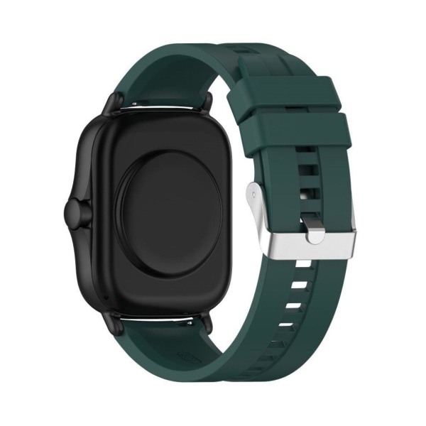 20mm silicone watchband for Amazfit GTS devices - Dark Green Grön