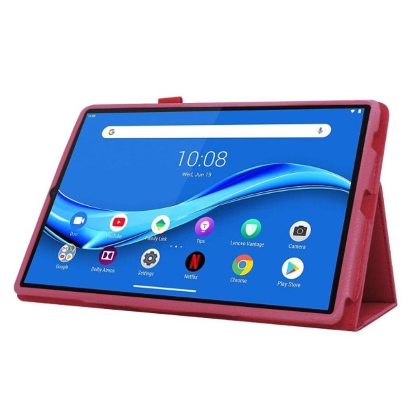 Lenovo Tab M10 HD Gen 2 litchi texture leather case - Rose Pink