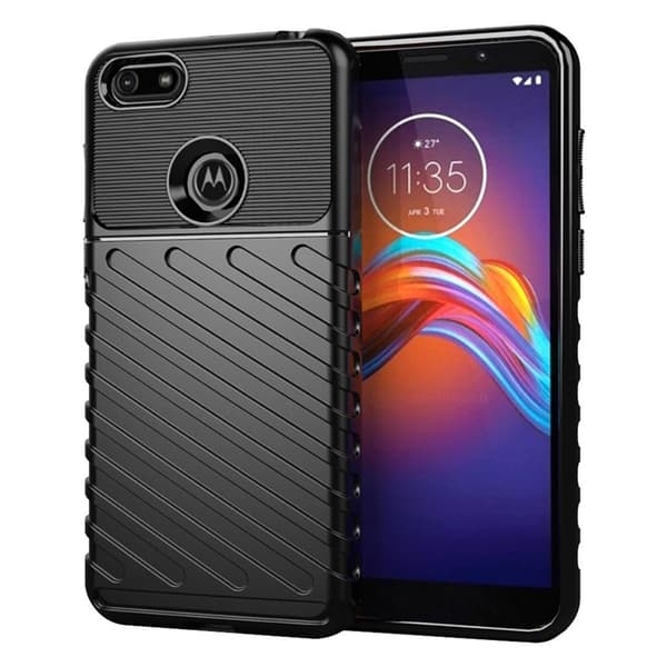 Thunder Motorola Moto E6 Play Veske - Svart Black