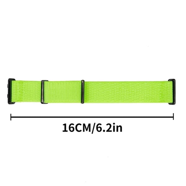 Oppo Watch 3 nylonkellohihna - Fluoresoiva Vihreä Green