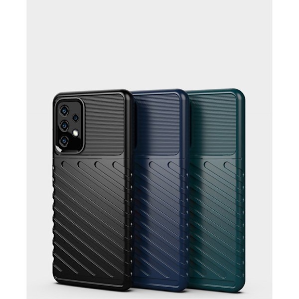 Thunder Samsung Galaxy A52 5G skal - Blå Blå