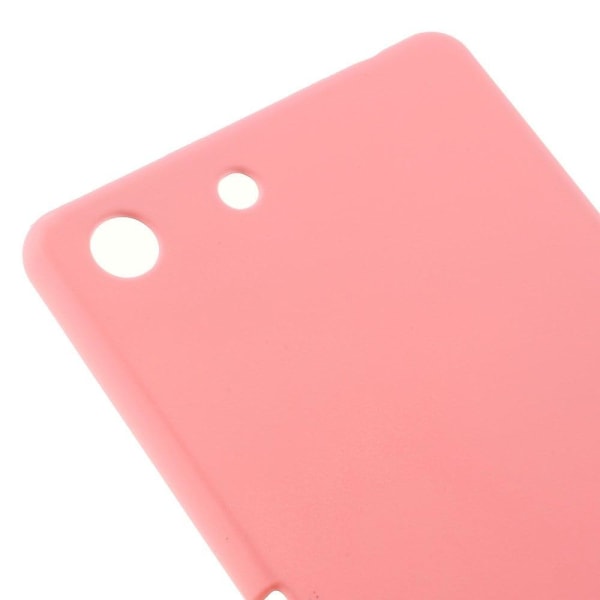 Sony Xperia M5 E5603 / M5 Dual E5633 Kumi Päällystetty Kova Muovikuori - Pinkki Pink