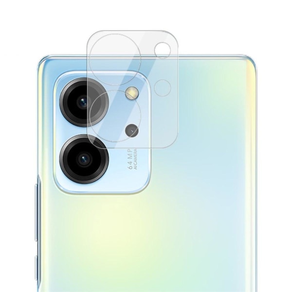 IMAK lasinen kamerasuoja akryylilinssi suojuksella Honor 80 SE:lle Transparent