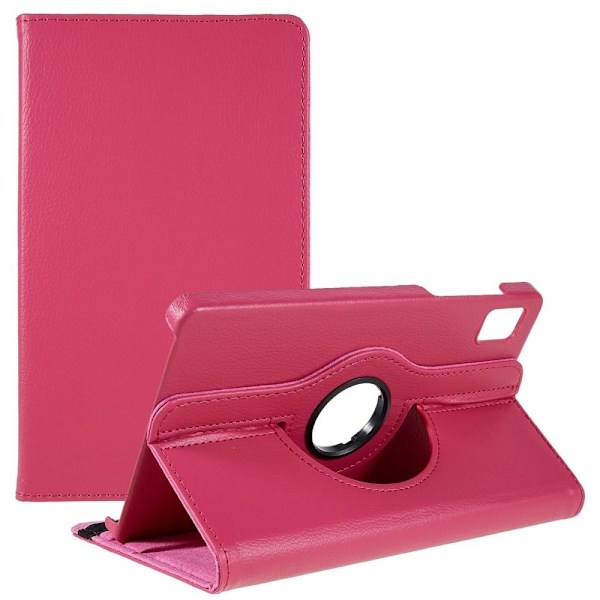Realme Pad Mini enkelt läderfodral - Ros Rosa