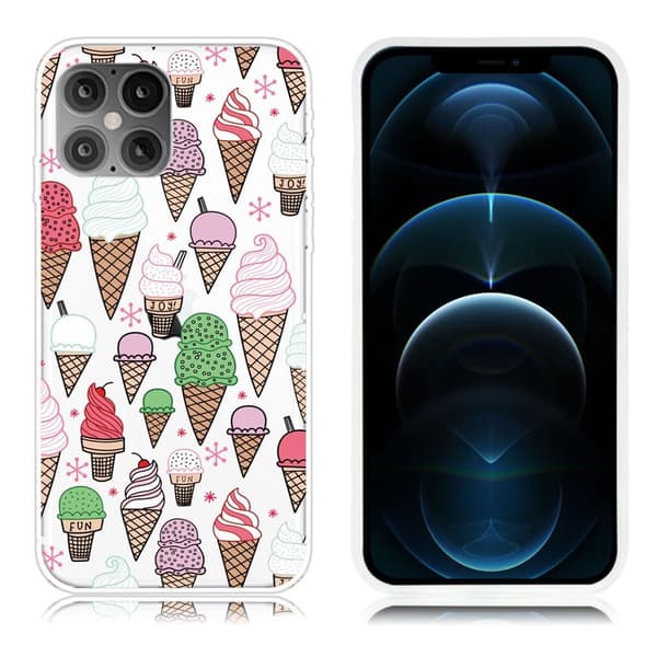 Deco iPhone 12 Pro Max skal - Färgglad Glass multifärg