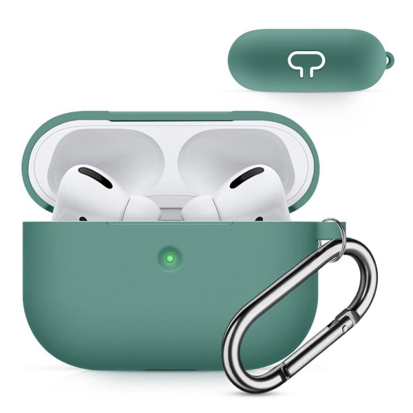 AirPods Pro thick silicone case - Pine Needle Green Grön