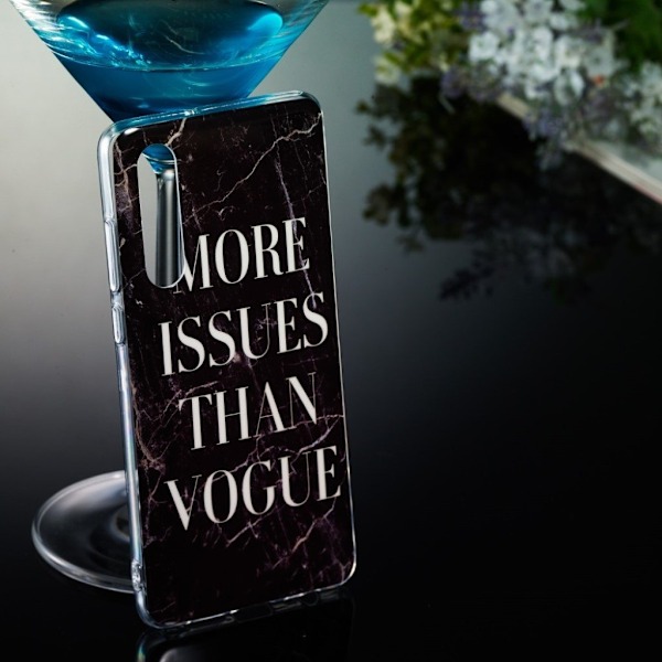 Marmormotiv Huawei P30 skal - Stil E multifärg