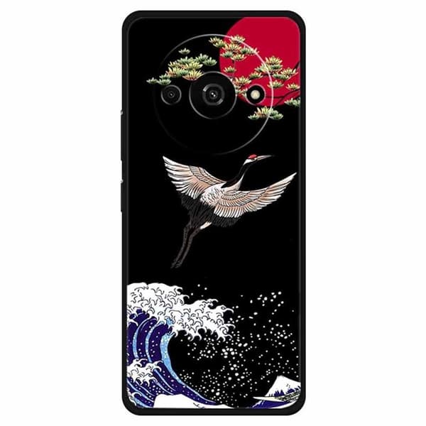 Imagine Xiaomi Redmi A3 / Xiaomi Poco C61 cover - Svæver Mod Himlen Multicolor