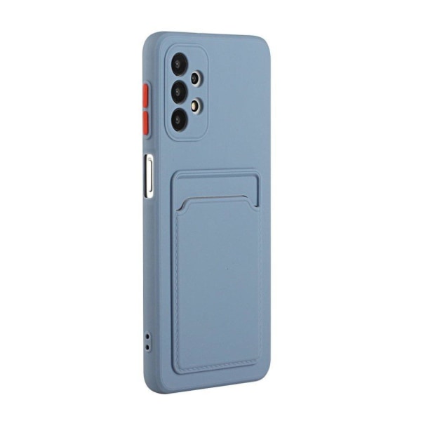 Card Holder Cover til Samsung Galaxy A32 - Blå Blue