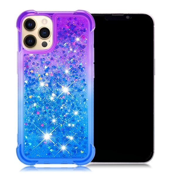 Princess iPhone 13 Pro Max deksel - Lilla / Blå Multicolor