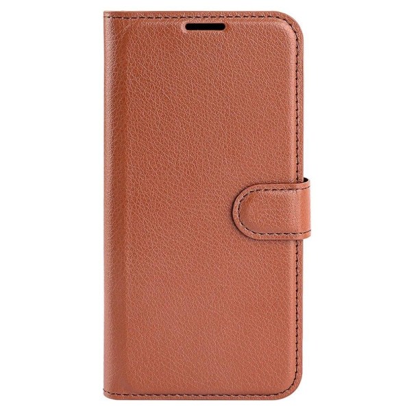 Klassisk Samsung Galaxy S23 Ultra Flip Etui - Brun Brown