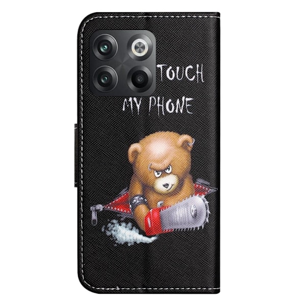 Wonderland OnePlus Ace Pro / 10t Läppäkotelo - Bear Black