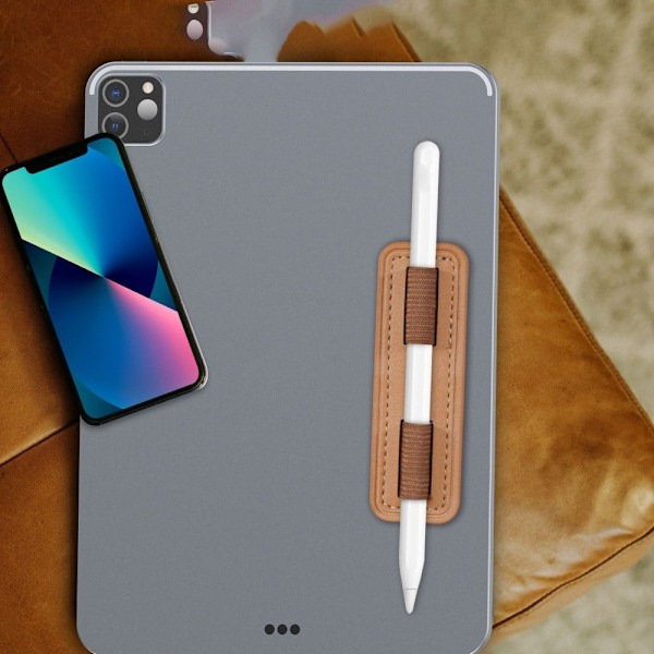 Apple Pencil-pennehylster i læder - Sort Black