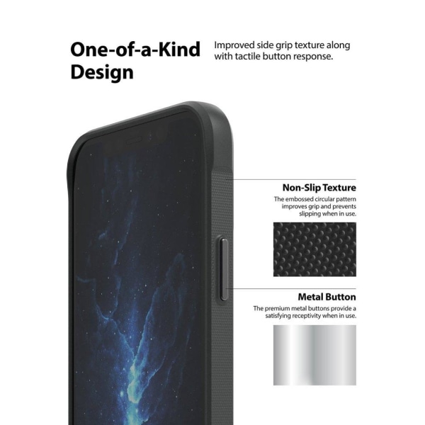 Ringke ONYX - iPhone 12 mini - DARK GRAY Black