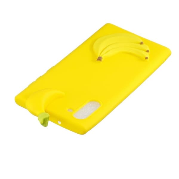 Cute 3D Samsung Galax Note 10 deksel - Banan Yellow