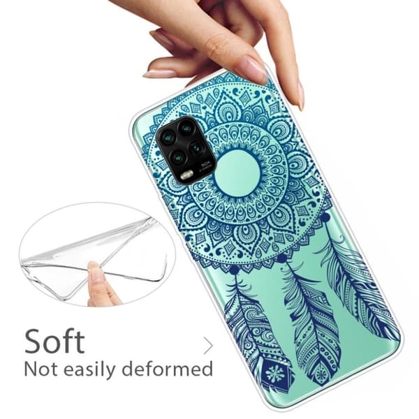 Deco Xiaomi Mi 10 Lite 5G Cover - Drømmefanger Blue