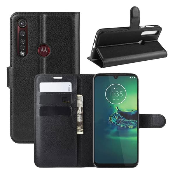 Classic Motorola Moto G8 Plus etui – Sort Black