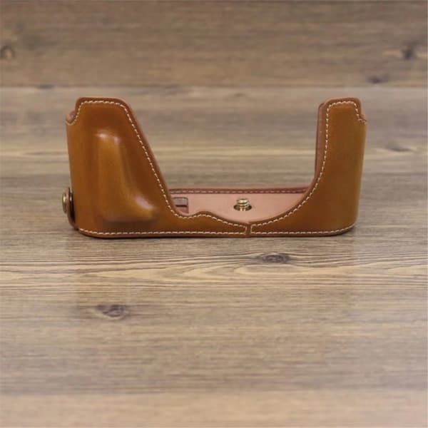 Leica CL halvkrops læderetui - Brun Brown