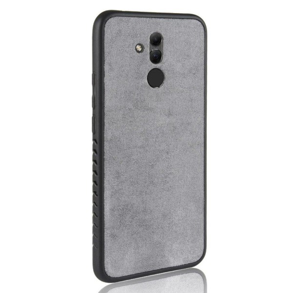 Huawei Mate 20 Lite retro kangas pinnoitettu hybriidi muovinen s Silver grey