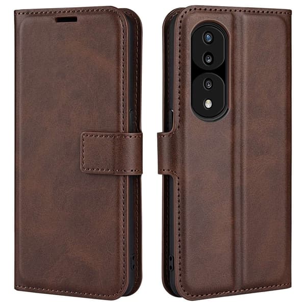 Læderetui med Pung til Honor 70 - Brun Brown