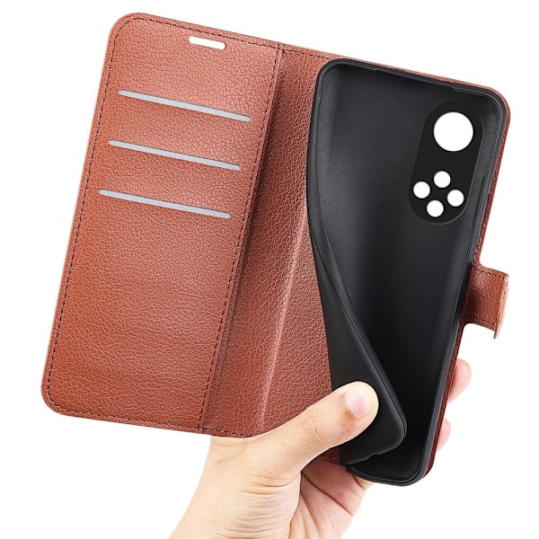Klassisk Huawei Nova 9 Flip Etui - Brun Brown