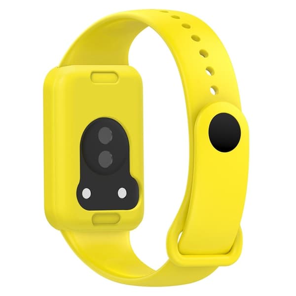 Honor Band 9 Silicone Watch Case Protective Bumper Frame - Gul Yellow