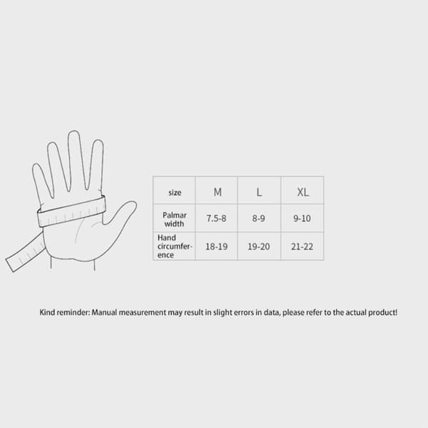 GOLOVEJOY vintercykelhandsker med skridsikker touchscreen - Sølv/Grå Silver grey