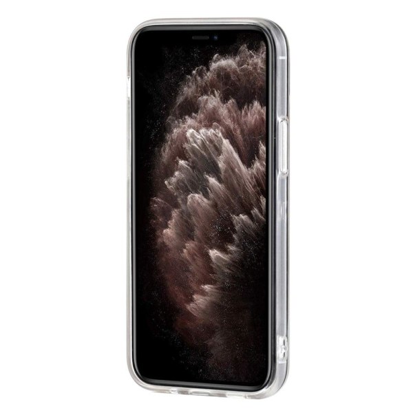 Marble iPhone 14 Suojakotelo - Pink Vihreä Marble Multicolor