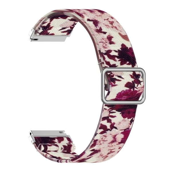22mm nailon kellonauha Huawei ja Samsung kellolle - Pioni Multicolor