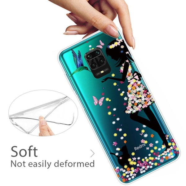 Deco Xiaomi Redmi Note 9 Pro / Note 9S / 9 Pro Max Cover - Blomstret Skønhed Multicolor