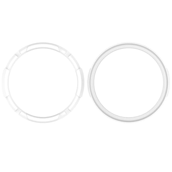 Samsung Galaxy Watch 6 Classic (43mm) elektropläterande skyddsfodral - Vit Vit