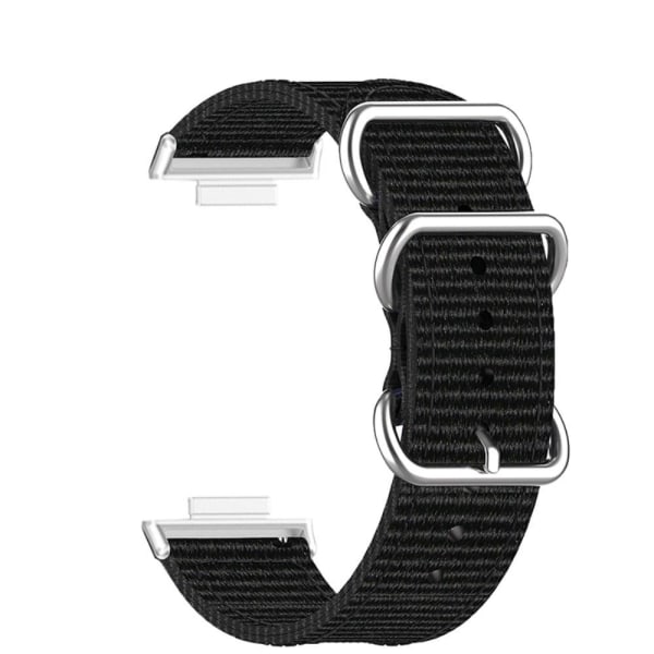 Huawei Watch Fit 2 nylon watch strap - Black Svart