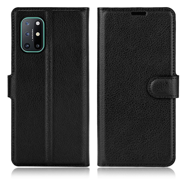 Classic OnePlus 8T flip kuoret - Musta Black
