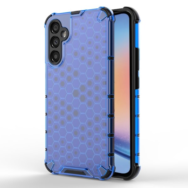 Bofink Honeycomb Samsung Galaxy A34 5G Etui - Blå Blue