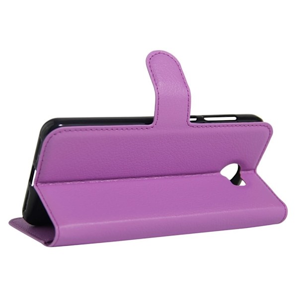 Huawei Y5 II etui i Lychee skind - Lilla Purple