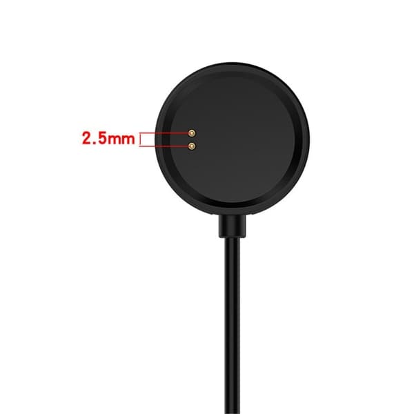 Realme Watch USB magnetisk opladningsdock-kabel Black