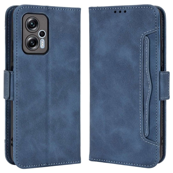 Moderni Nahkalaukku For Xiaomi Poco X4 Gt / 11t Pro Plus / 11t Pro - Sininen Blue