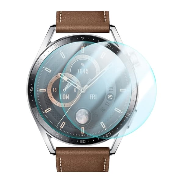 2Pcs HAT PRINCE Huawei Watch GT 3 (46mm) HD screen protector Transparent