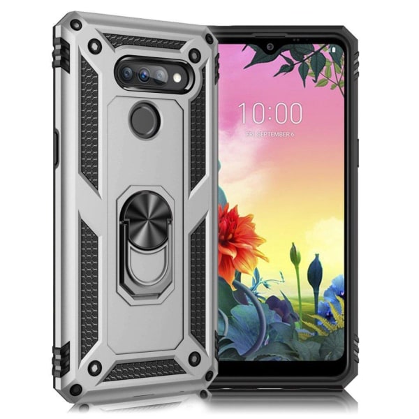 Bofink Combat LG K50S skal - Silver/Grå Silvergrå