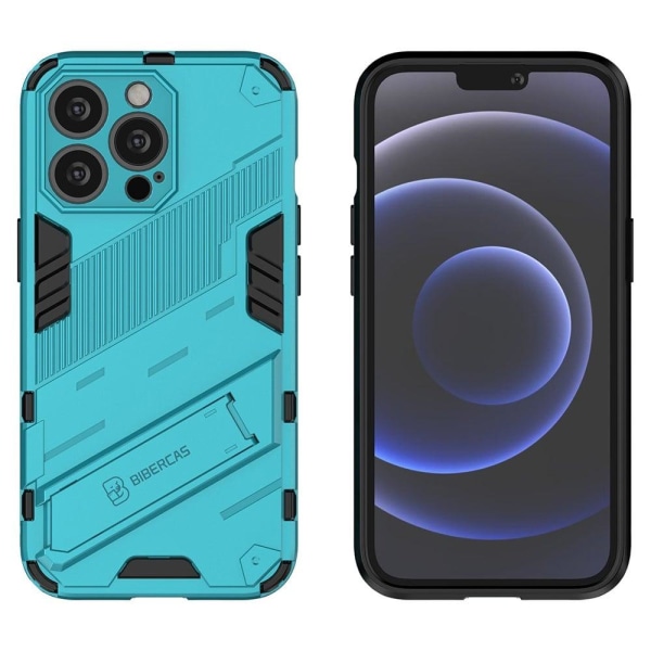 Stöttåligt iPhone 13 Pro hybridskal - Blå Blå
